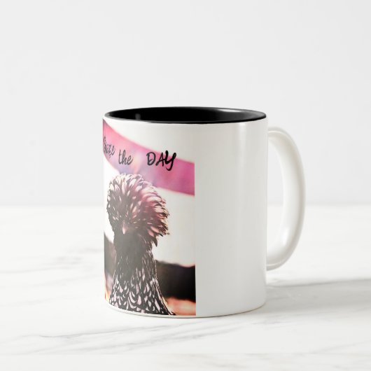 Joyeuse Mug de poulet (Devant droit)