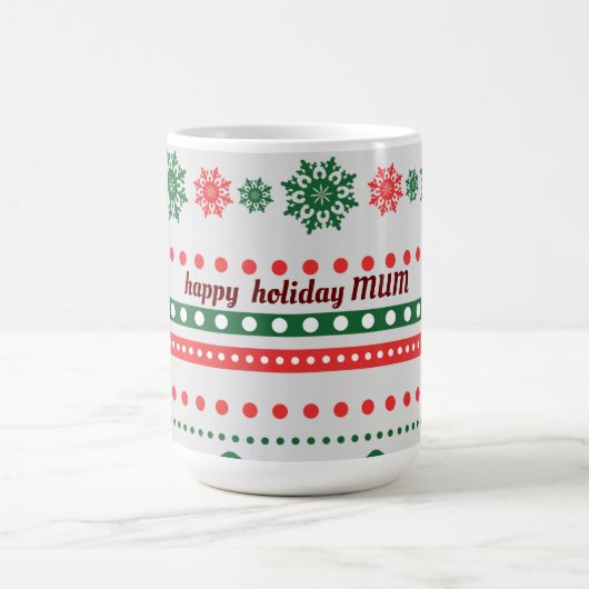 Joyeuse Mug de vacances (Centre)