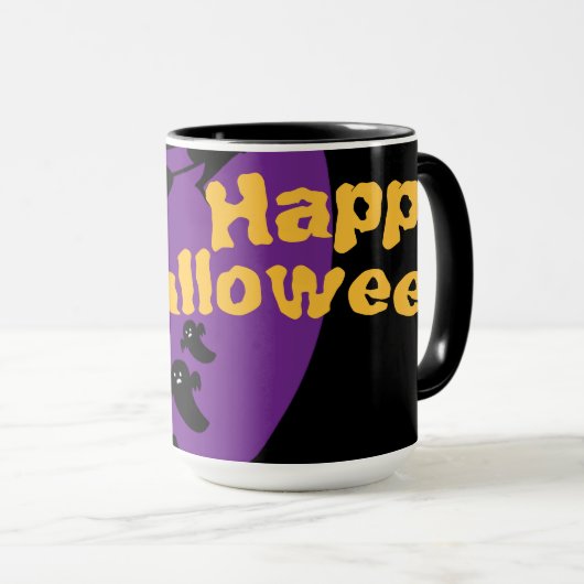 Joyeuse Mug d'Halloween (Devant droit)