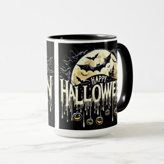 Joyeuse Mug d'Halloween (Devant droit)