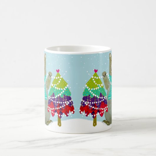 Joyeuse Mug d'ours de vacances (Centre)