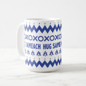 Joyeuse Mug "Doux moche" Hanoukka (Devant gauche)