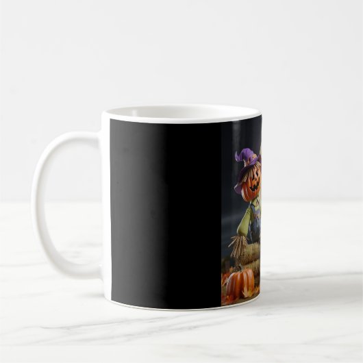 Joyeuse Mug du Citrouille d'Halloween (Gauche)
