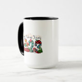 Joyeuse Mug du Nouvel An (Devant gauche)