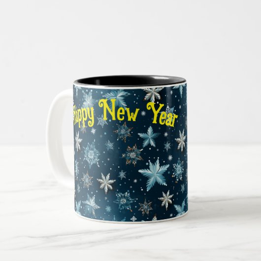 Joyeuse Mug du Nouvel An (Devant gauche)