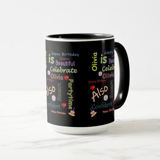 Joyeuse Mug Olivia (Devant droit)