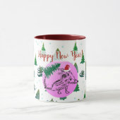 Joyeuse Mug sur mesure du Nouvel An (Centre)
