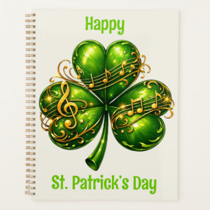 Joyeuse musique de trèfle de la Saint-Patrick