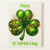 Joyeuse musique de trèfle de la Saint-Patrick (Dos)