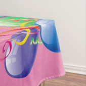 Joyeuse nappe d'anniversaire Ballons rose (In Situ)