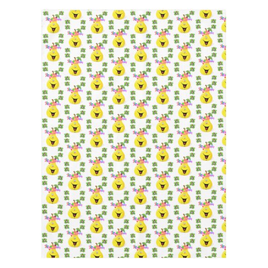 Joyeuse nappe d'anniversaire Pear (Devant)