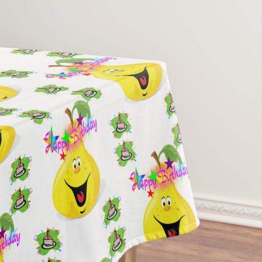 Joyeuse nappe d'anniversaire Pear (In Situ)