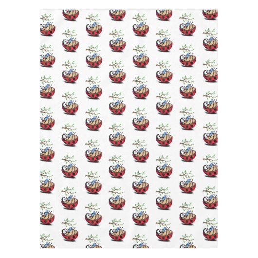 Joyeuse nappe de coccinelle Ladybug (Devant)