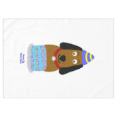 Joyeuse nappe de la tasse d'anniversaire (Devant (Horizontal))