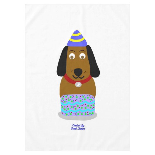 Joyeuse nappe de la tasse d'anniversaire (Devant)