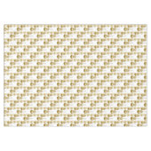 Joyeuse nappe de Noël, boules d'or (Devant (Horizontal))