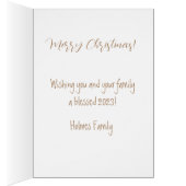 Joyeuse nativité de Noël (Intérieur (Droit))