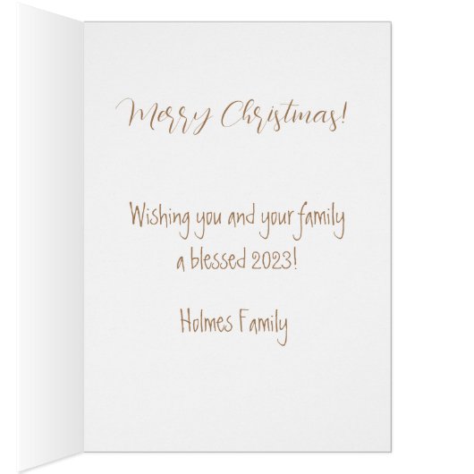 Joyeuse nativité de Noël (Intérieur (Droit))