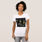 Joyeuse nouvelle année Lightbulbs femmes T-shirt (Devant entier)