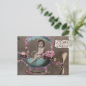 Joyeuse Paques Briefkaart (Staand voorkant)