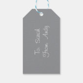 Joyeuse Paques Cadeaulabel (Achterkant)