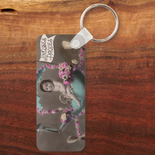 Joyeuse Paques Sleutelhanger (Achterkant)