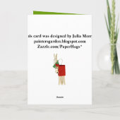 Joyeuse petite carte de Noël (Dos)