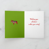 Joyeuse petite carte de Noël (Intérieur)