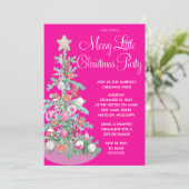 Joyeuse Petite invitation à la fête de Noël (Debout devant)