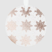 Joyeuse photo rose élégante de l'or | des textes | (dos)