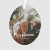 Joyeuse photo rose élégante de l'or | des textes | (devant)