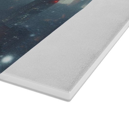 Joyeuse planche à découper Noël (Coin)