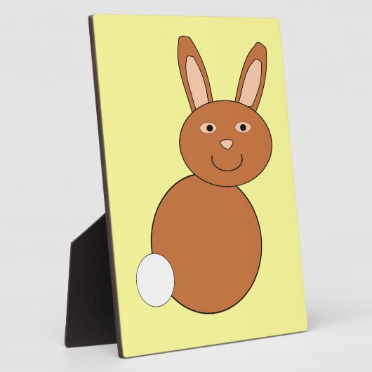 Joyeuse Plaque Bunny de Pâques (Côté)