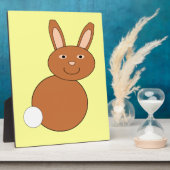 Joyeuse Plaque Bunny de Pâques (Côté)