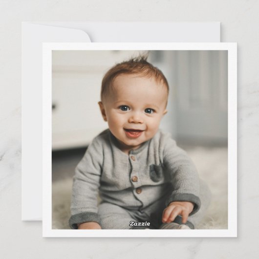 Joyeuse première fête des pères – Carte photo pers (Dos)