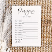 Joyeuse Prières minimales pour le jeu de carte con