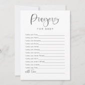 Joyeuse Prières minimales pour le jeu de carte con (Devant)