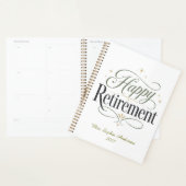 Joyeuse Retraite Nom Personnalisé (Devant avec enveloppe)
