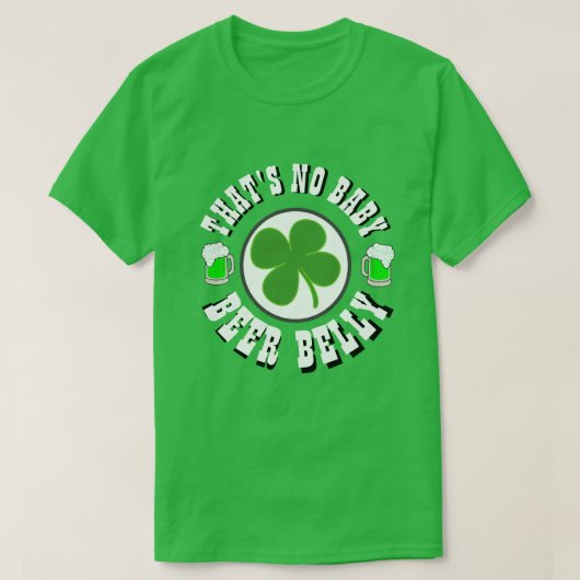 Joyeuse Saint Patrick qui n'est pas un T-shirt BÉB (Design devant)