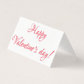 Joyeuse Saint-Valentin ! (Front)