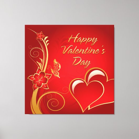 Joyeuse Saint-Valentin 3 Toile emballée (Recto)
