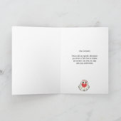 Joyeuse Saint-Valentin à mon chéri – Carte pliée (Intérieur)