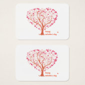 Joyeuse Saint Valentin au coeur de l'arbre (Devant & derrière)