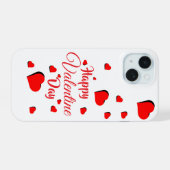 Joyeuse Saint-Valentin blanc (Verso Horizontal)