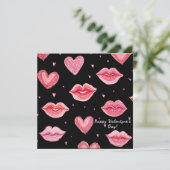 Joyeuse Saint-Valentin ! Carte de la Saint-Valenti (Debout devant)