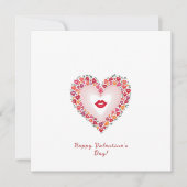 Joyeuse Saint-Valentin ! Carte de la Saint-Valenti (Devant)