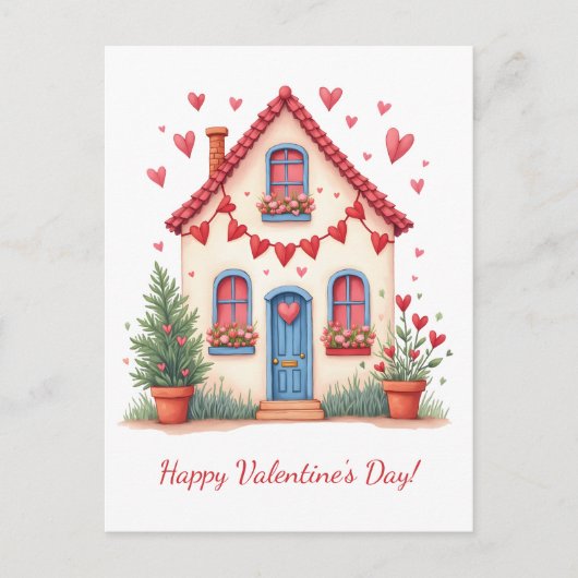 Joyeuse Saint-Valentin ! Carte de la Saint-Valenti (Devant)