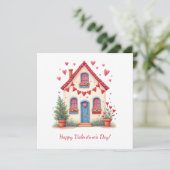 Joyeuse Saint-Valentin ! Carte de la Saint-Valenti (Debout devant)