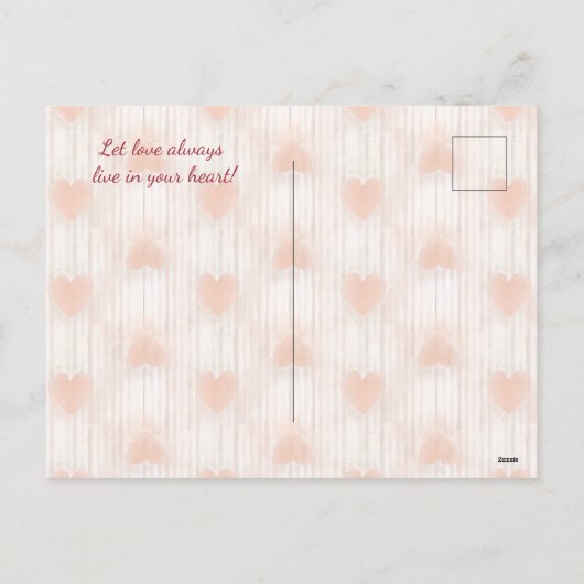 Joyeuse Saint-Valentin ! Carte de la Saint-Valenti (Dos)