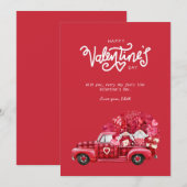 Joyeuse Saint-Valentin carte de Saint-Valentin (Devant / Derrière)
